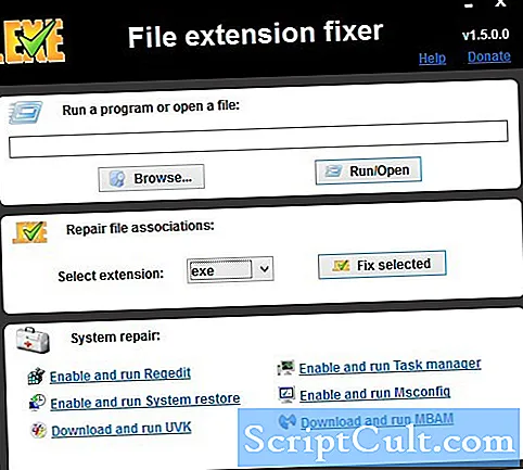 Ekstensi file aplikasi / 1