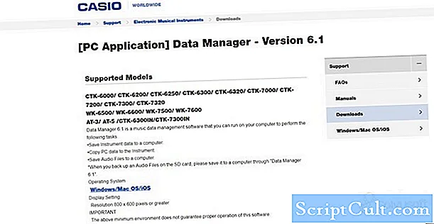 Casio Data Manager