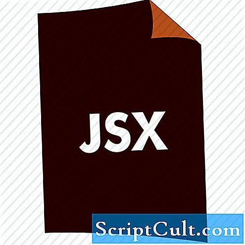 JSX dosya biçimi açıklaması