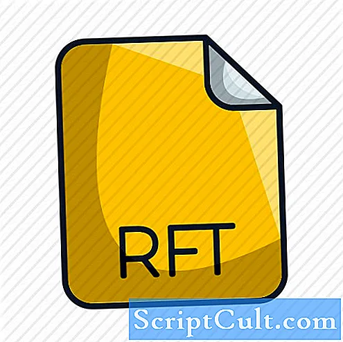 Descrierea formatului de fișier RFT