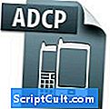 .ADCP फ़ाइल एक्सटेंशन