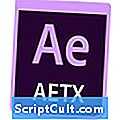 .AETX ekstenzija datoteke