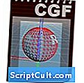 .CGF Razširitev datoteke