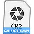.CR2 Přípona souboru