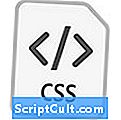 .CSS fájlkiterjesztés