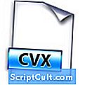 .CVX ekstenzija datoteke