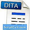 .DITA फ़ाइल एक्सटेंशन
