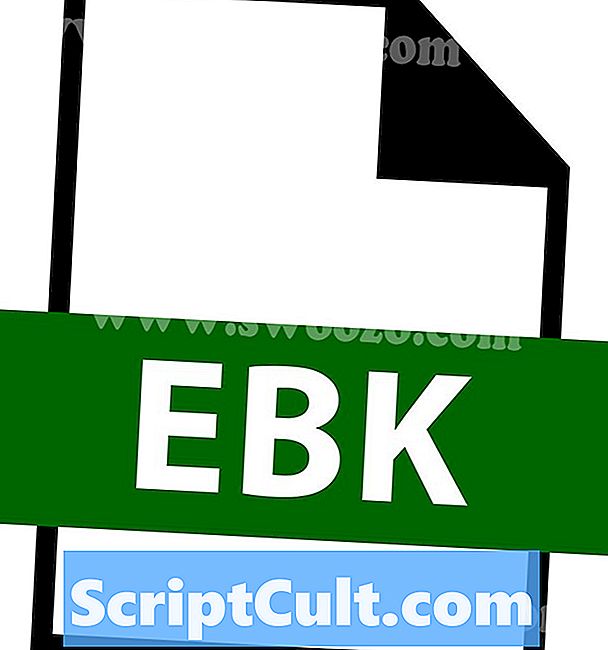 .EBK File Extension