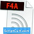 .F4A Extension de fichier