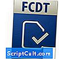 Extensão de arquivo .FCDT