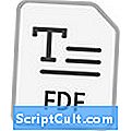 Ekstensi File .FDF