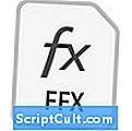 Extension du fichier .FFX