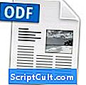 .ODT fájlkiterjesztés - Kiterjesztés