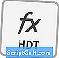 .HDT-filförlängning