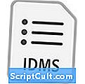 Extension du fichier .IDMS