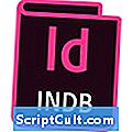 Extension du fichier .INDB