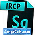 .IRCP ไฟล์นามสกุล - ส่วนขยาย