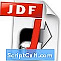 Extensão de arquivo .JDF