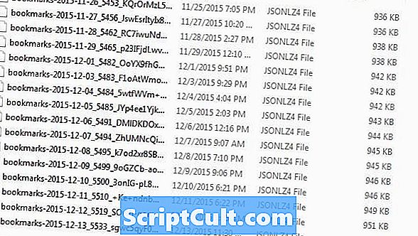 .JSONLZ4 फाइल एक्सटेंशन