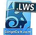 Extensão de arquivo .LWS - Extensão
