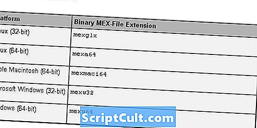 .MEX Расширение файла