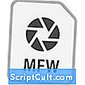 .MFW Extension de fichier