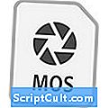 Extension du fichier .MOS