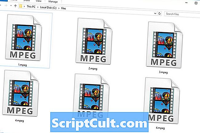 Extensão de arquivo .MPEG2