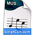 .MUS File Extension
