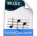 .MUSX Расширение файла