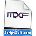 .MXF Extension de fichier