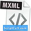 Extensão de arquivo .MXML