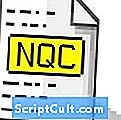 Extensão de arquivo .NQC