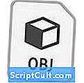 Extension du fichier .OBJ