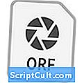 .ORF razširitev datoteke