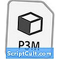 .P3M ekstenzija datoteke