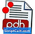 .PDH Extension de fichier