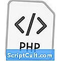.PHP Přípona souboru
