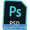 Extension de fichier .PSD