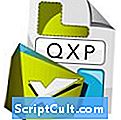 .QXP Razširitev datoteke