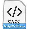 Extension du fichier .SASS