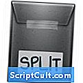 .Split File Extension