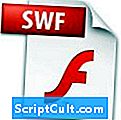 Extension du fichier .SWF
