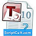 .T2KT Extension de fichier