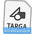 .TARGA 파일 확장명