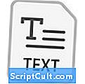 .TEXT File Extension
