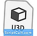 .U3D filförlängning