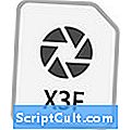 .X3F faila paplašinājums